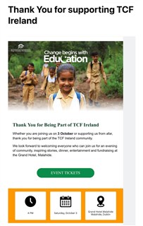 TCF Ireland education appeal and PIBC member appreciation — image 3